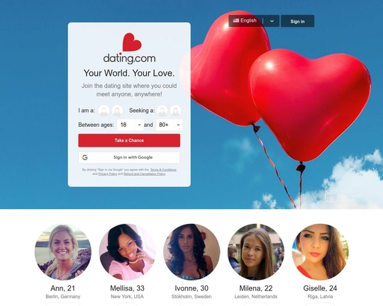 Dating.com Logo